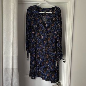 NWT Anthropologie dress. Whimsical starry night pattern.